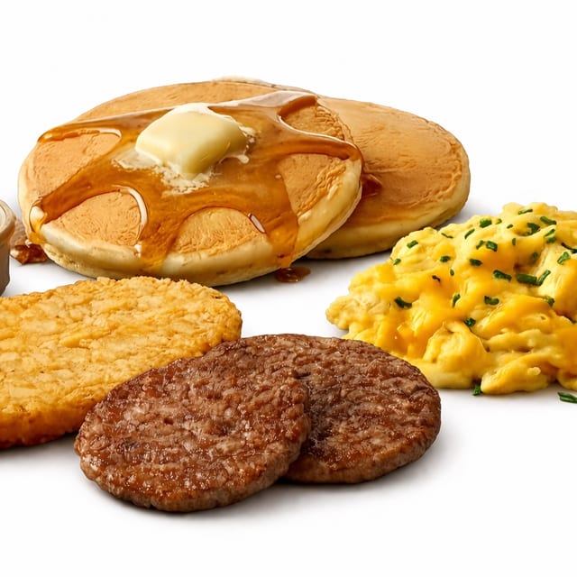 Sausage Breakfast Platter.
