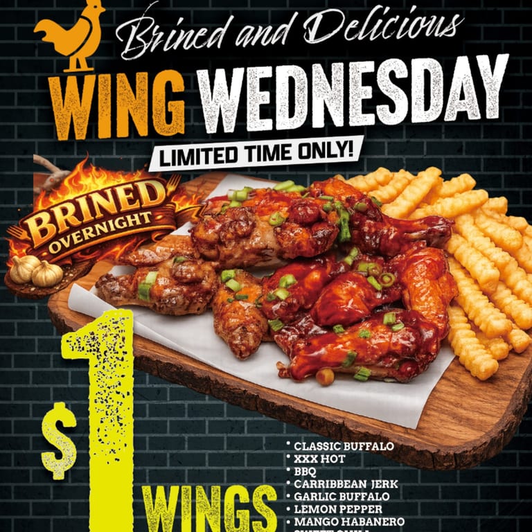 WING WEDNESDAY!!