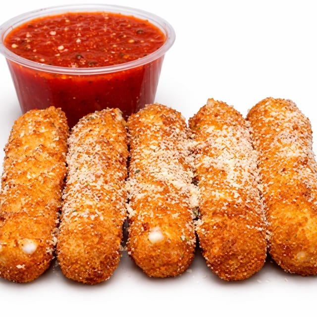 5 Mozzarella Sticks.
