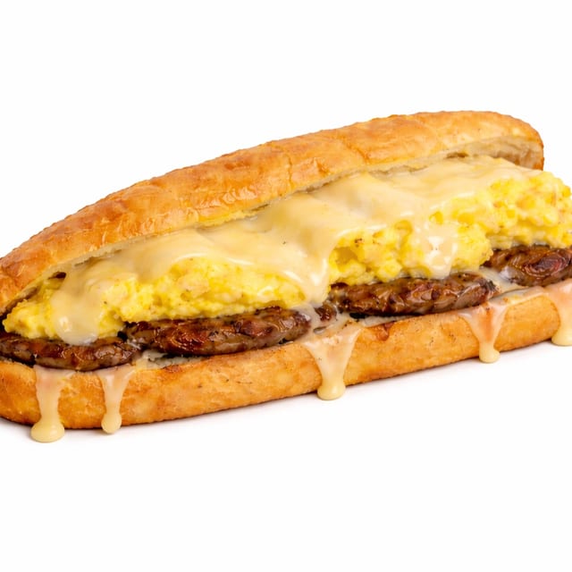 Sausage Egg & Cheese Philly.