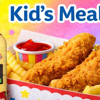 Kid's Tender & Fries & Apple Juice 