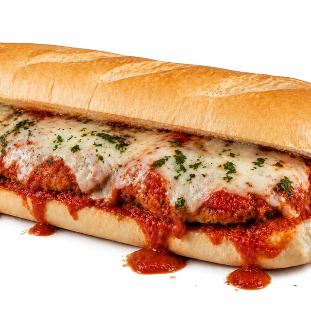 Chicken Parmesan Sub.