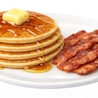 4+4 Pancakes & Bacon