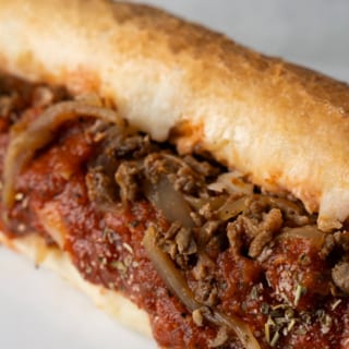 Pizza Cheesesteak 7"