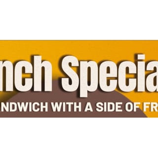 Mushroom Cheesesteak Lunch Special